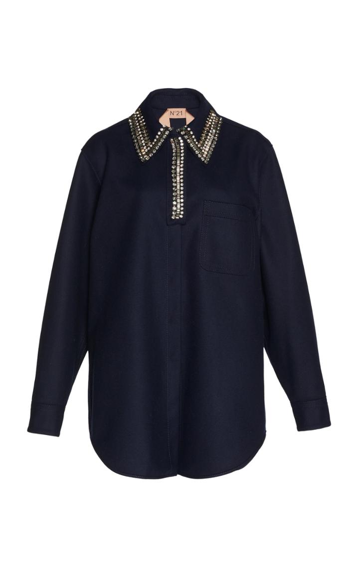 N 21 N&deg;21 Lippo Wool Shirt