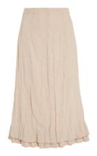 Brock Collection Linen-blend Midi Skirt