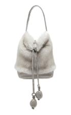 Nancy Gonzalez Mini Mink Hobo Bag