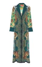 For Restless Sleepers Notte Silk Crepe Dress