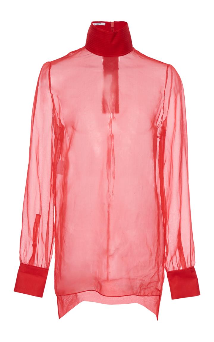 Givenchy Silk Organza Blouse