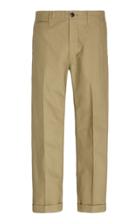 Visvim High-water Cropped Cotton-twill Chinos Size: 2