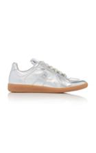 Maison Margiela Replica Leather And Suede Sneakers Size: 35