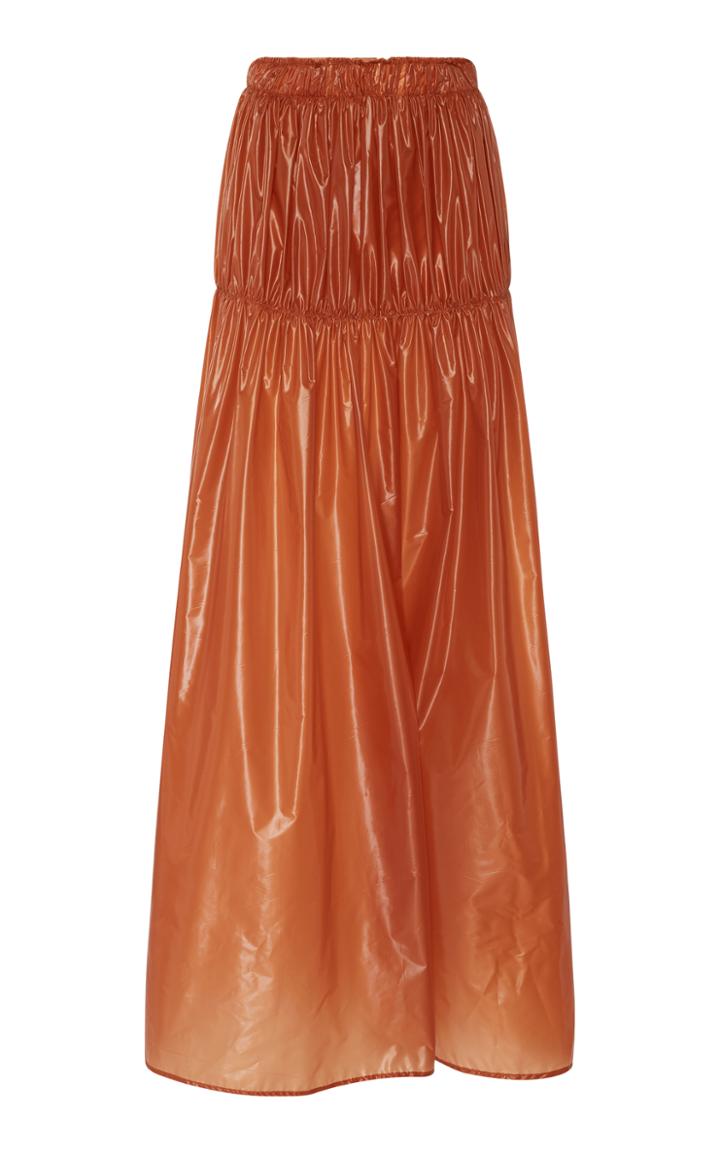 Ellery Isolation Gathered Yoke Skirt