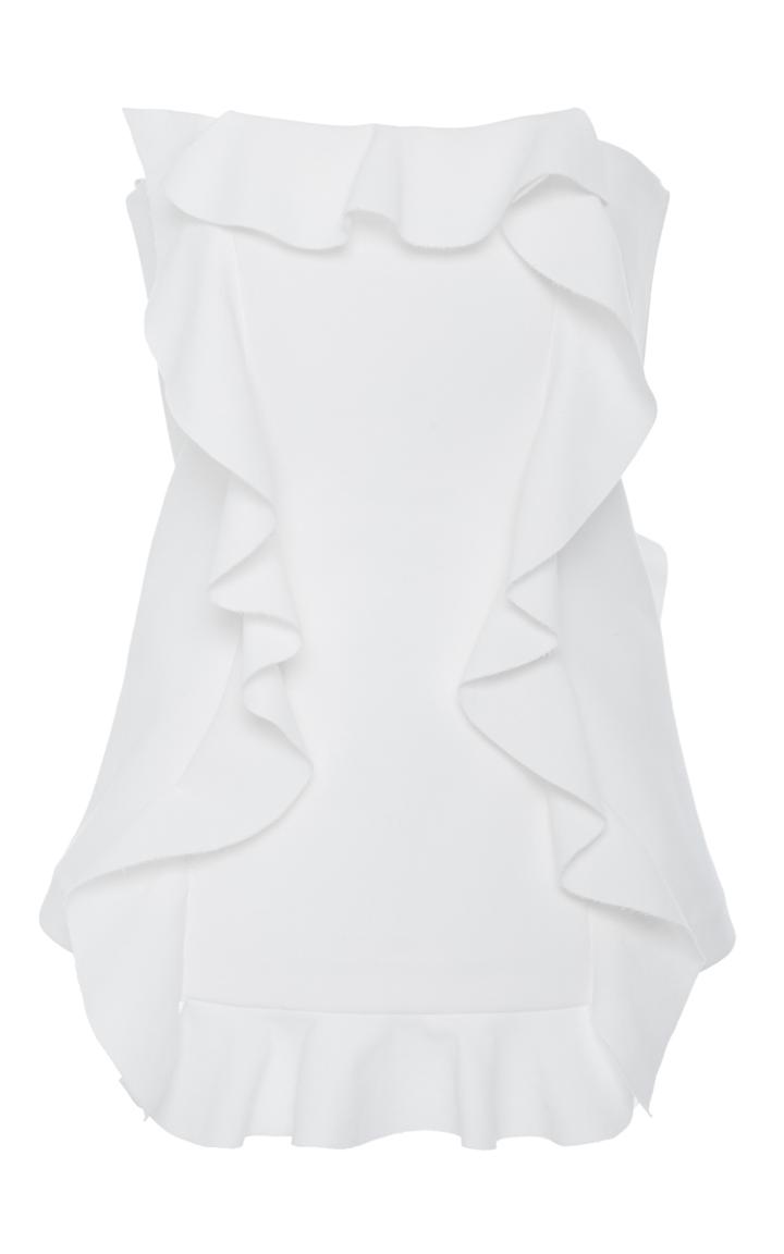 Marissa Webb Gloria Ruffled Strapless Top