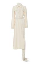 Moda Operandi Gabriela Hearst Coiro Wool Silk Trench Size: 40