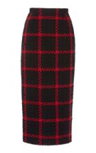 Moda Operandi Alessandra Rich Checked Tweed Skirt Size: 38