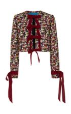 Jonathan Cohen Silk Knotted Jacket