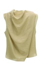 Moda Operandi Le17 Septembre Crinkled Voile Tie-neck Top