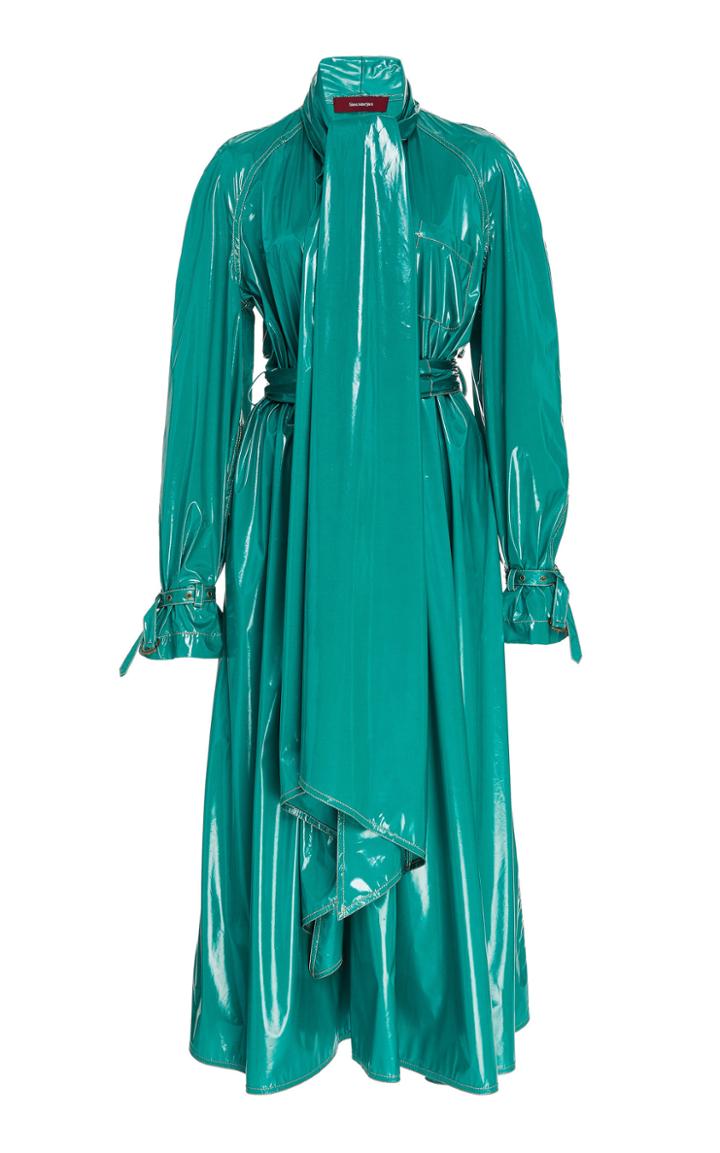 Moda Operandi Sies Marjan Valentina Coated-jersey Dress Size: 0