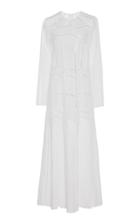 Gabriela Hearst Beavior Long Sleeved Linen Dress