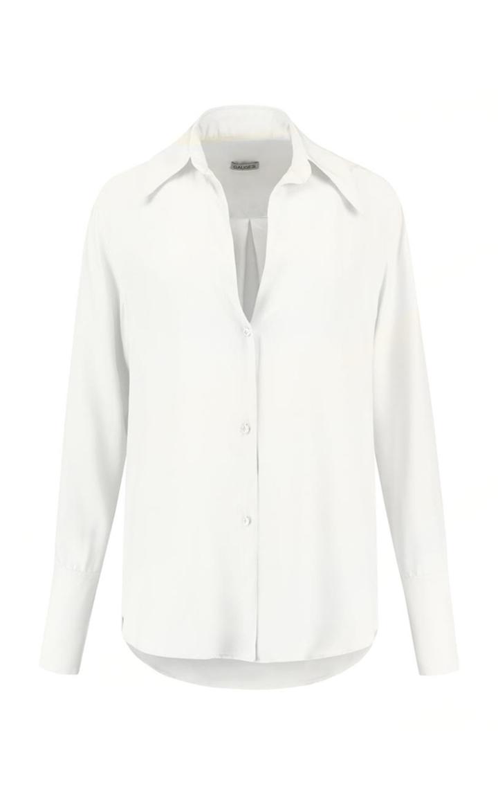 Gauge81 Sapporo Crystal-embellished Oversized Silk Shirt