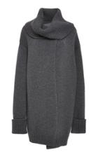 Monse Large Cuff Turtleneck Cardigan