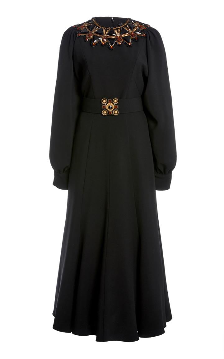 Moda Operandi Andrew Gn Belted Jersey Dress