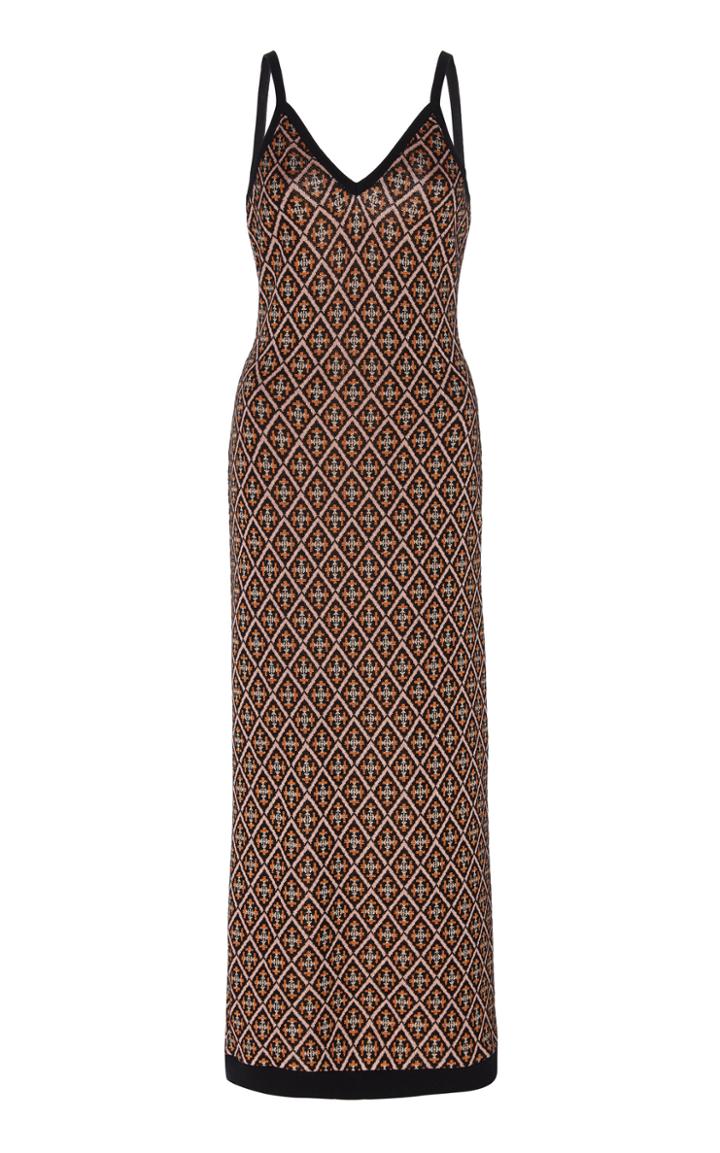 Moda Operandi Temperley London Madame Cotton Jacquard-knit Midi Dress Size: Xs