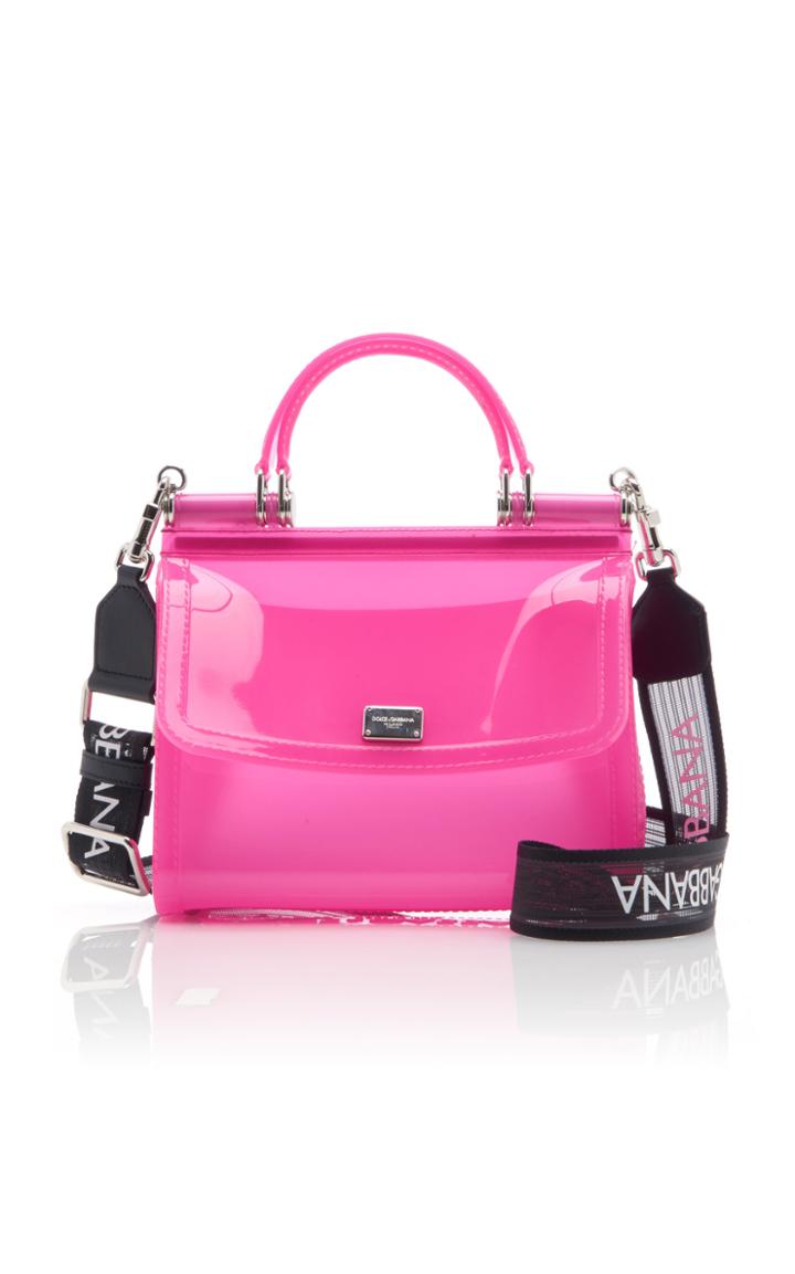 Dolce & Gabbana Sicily Rubber Top Handle Bag