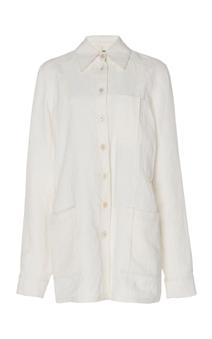 Jil Sander Button-up Linen Shirt