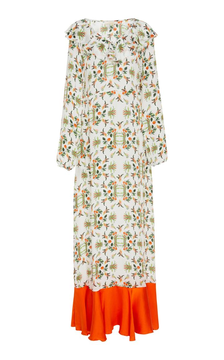 Verandah Ruffled Am To Pm Maxi Gown