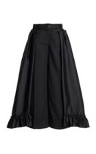 Moda Operandi Simone Rocha Frilled Wool-blend Skirt