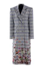 Rahul Mishra 3d Tartan Long Jacket