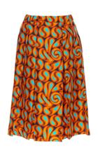 Marni Silk Woven Midi Skirt With Pleats
