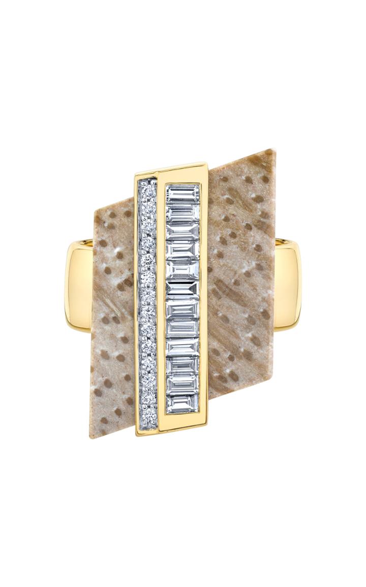 Moda Operandi Emily P. Wheeler 18k Yellow & White Gold Swell Ring