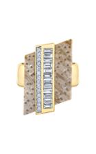 Moda Operandi Emily P. Wheeler 18k Yellow & White Gold Swell Ring