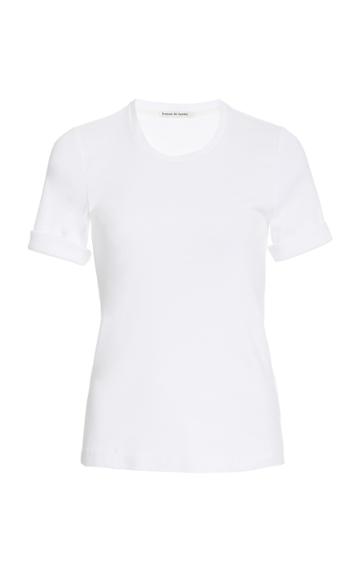 Frances De Lourdes Sadie Crewneck Cotton T-shirt
