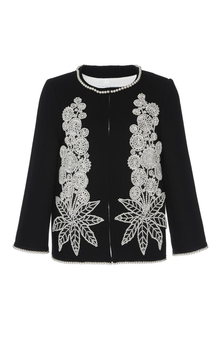 Andrew Gn Pearl Embroidered Jacket