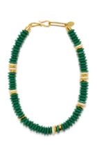 Lizzie Fortunato Laguna Beaded Gold-plated Necklace