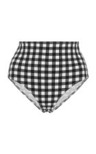 Ephemera Gingham High-rise Bikini Breifs