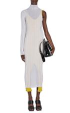 Moda Operandi Boyarovskaya Asymmetric Ribbed Knit Midi Dress