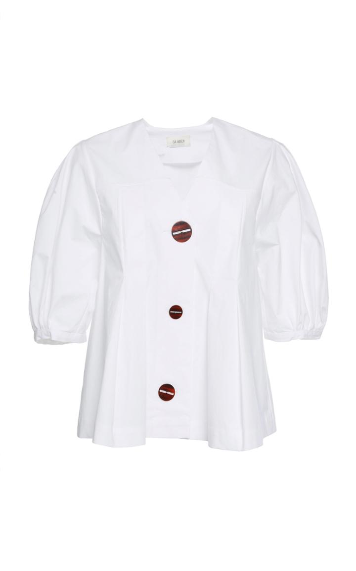 Isa Arfen Full Sleeve Button Down Top