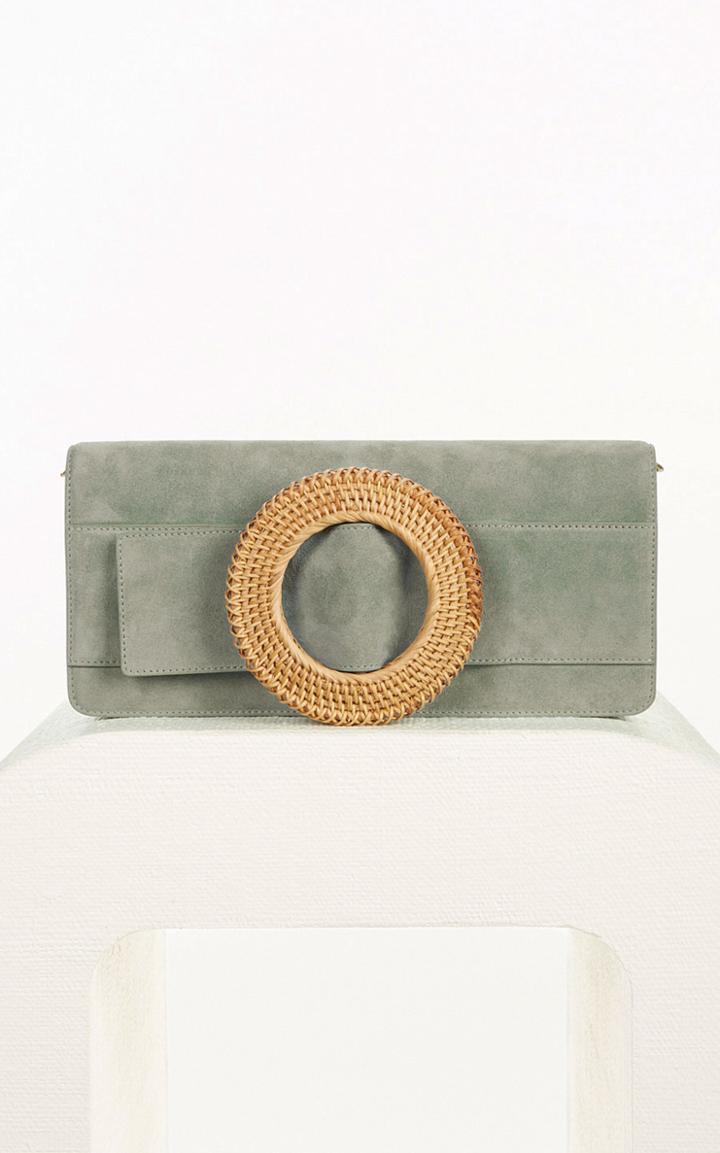 Moda Operandi Cult Gaia Gemma Suede Clutch