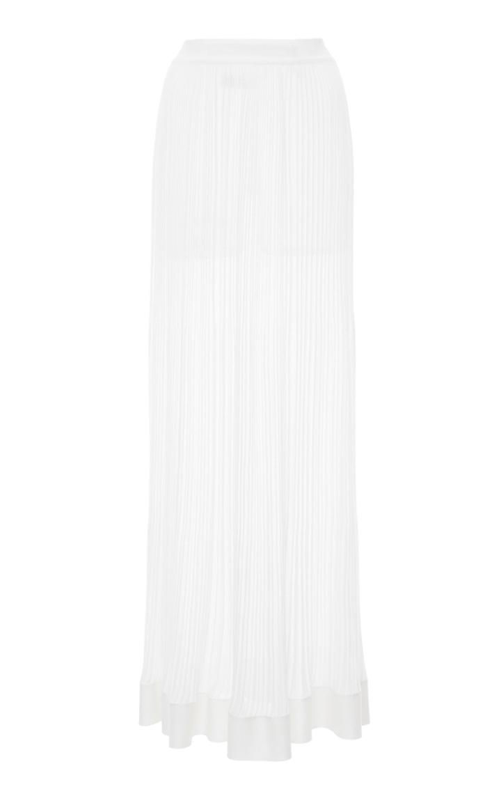 Moda Operandi Missoni Pleated High-waisted Maxi Skirt Size: 40