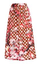 Laura Urbinati Printed Cotton Skirt