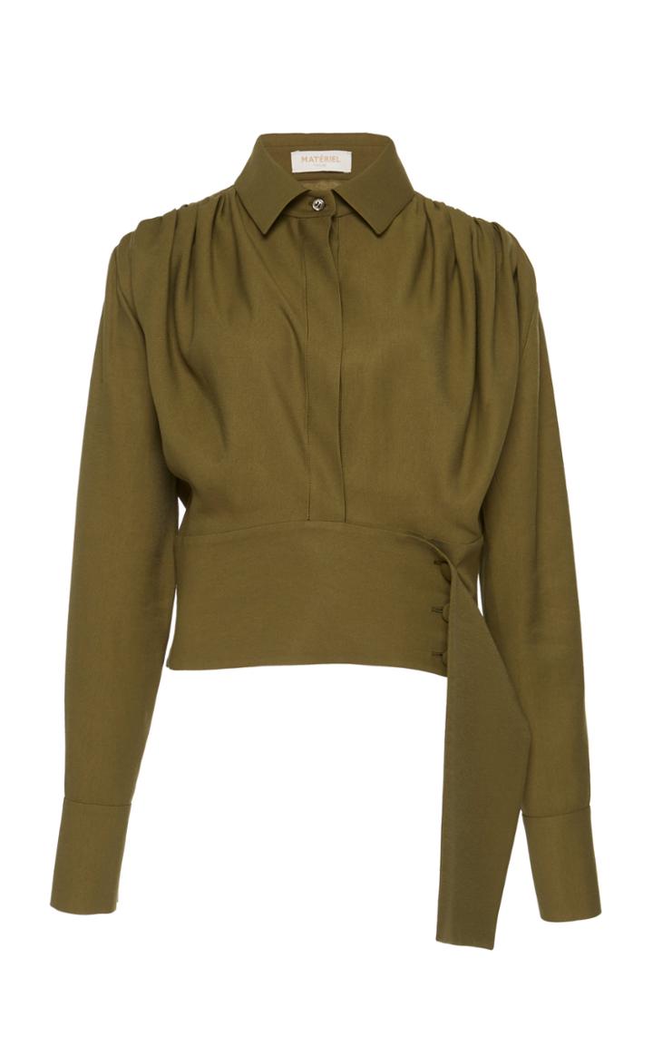 Matriel Cropped Shirt