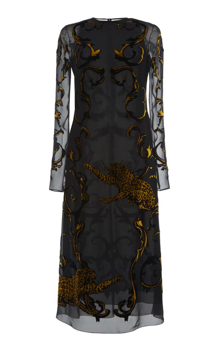 Versace Velvet Devore Dress