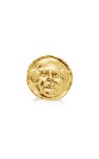 Oscar De La Renta Embossed Gold-tone Ring