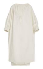 Deveaux Elise Oversized Cotton-poplin Dress