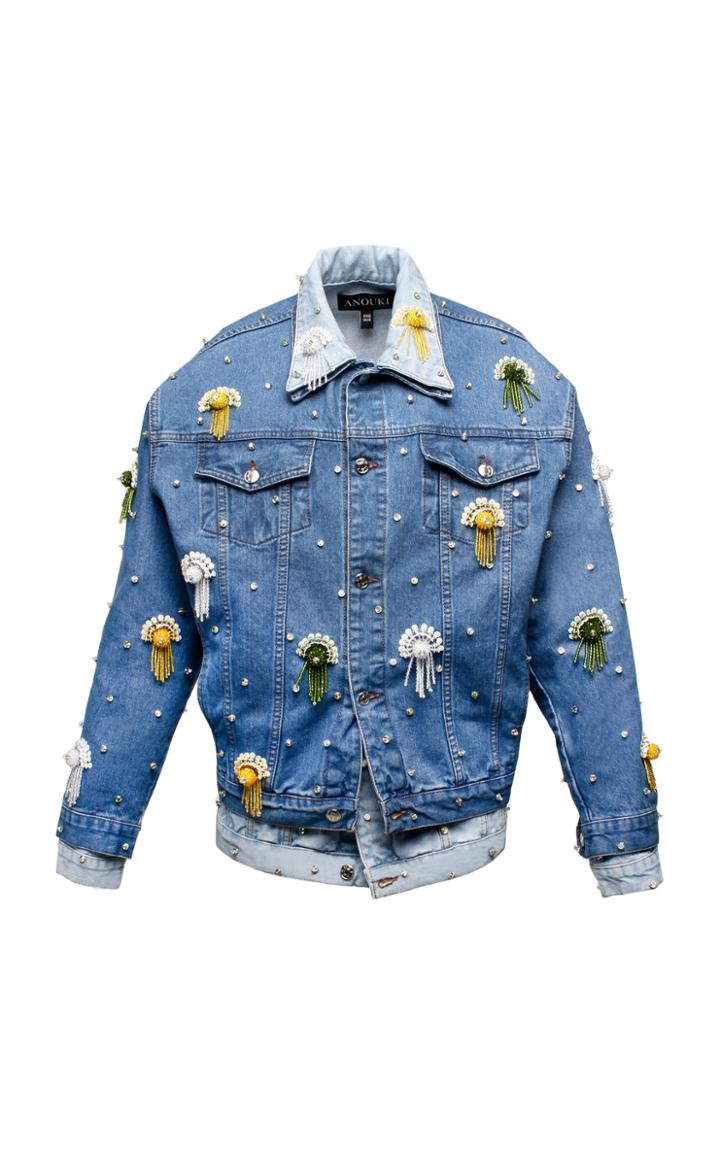 Anouki Dark Blue Denim Jacket