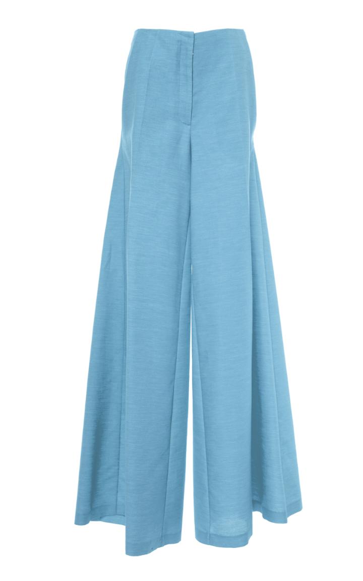 Marina Moscone Wide Leg Trousers