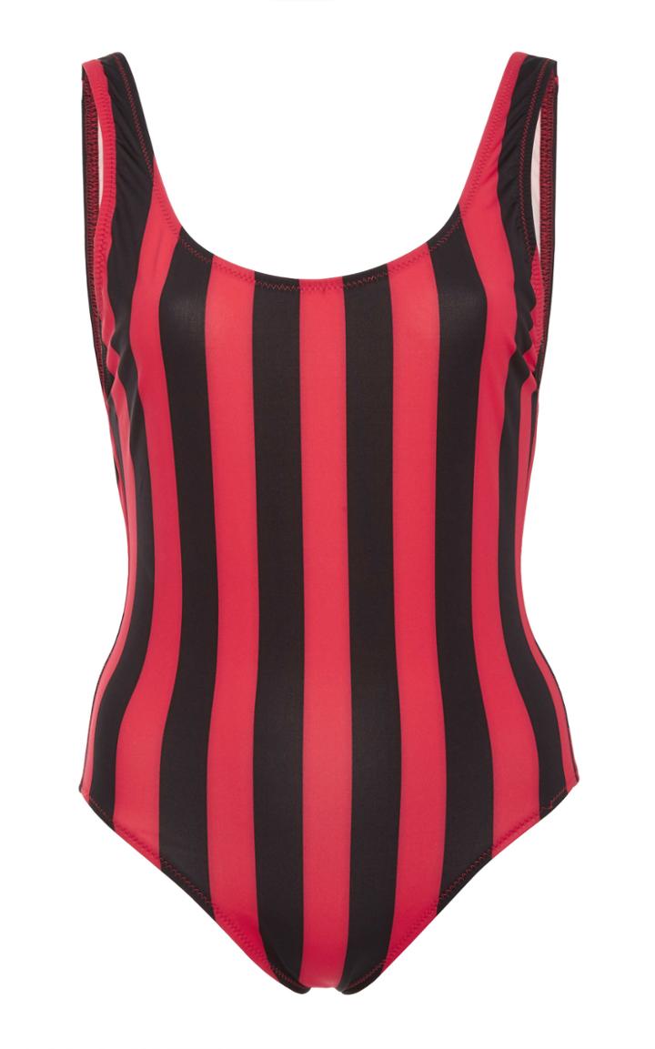 Solid & Striped Anne-marie Stripe One Piece Swimsuit