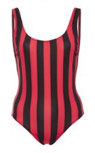 Solid & Striped Anne-marie Stripe One Piece Swimsuit