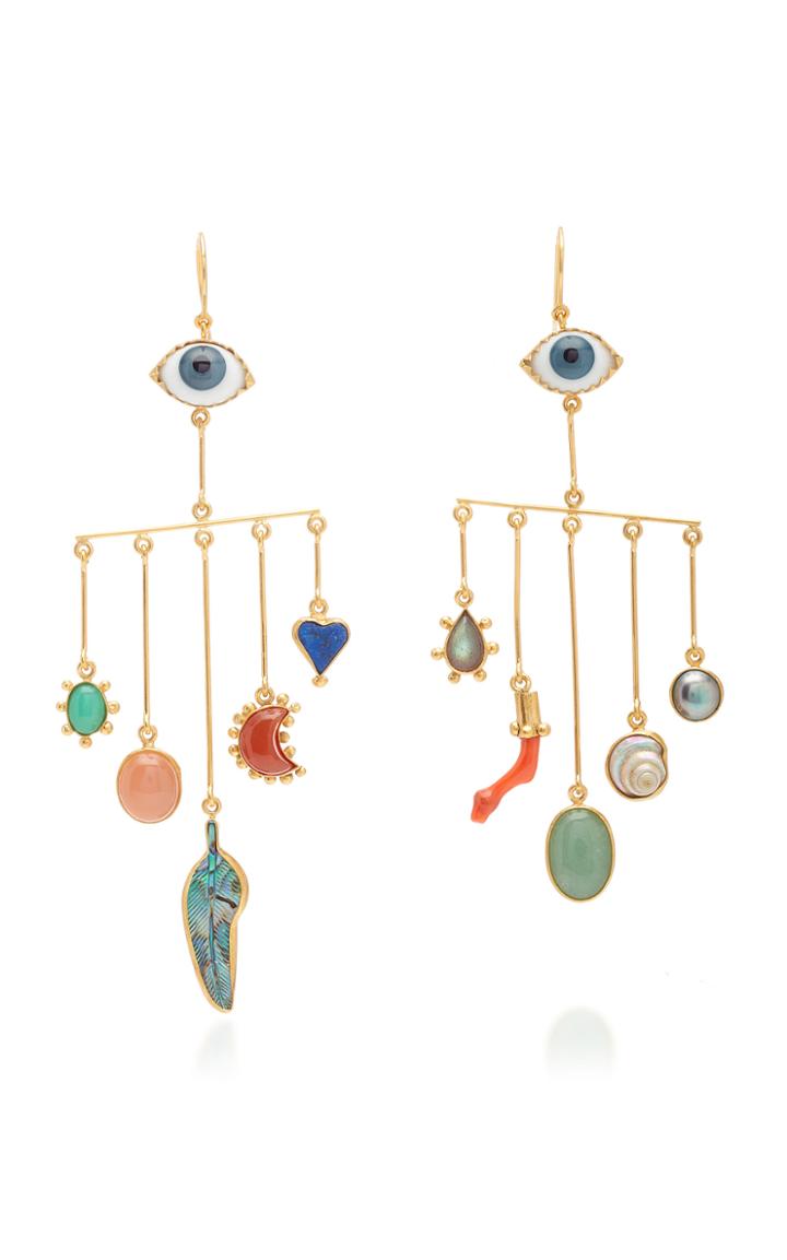 Moda Operandi Grainne Morton Exclusive: Eye Peeper Drop Earrings