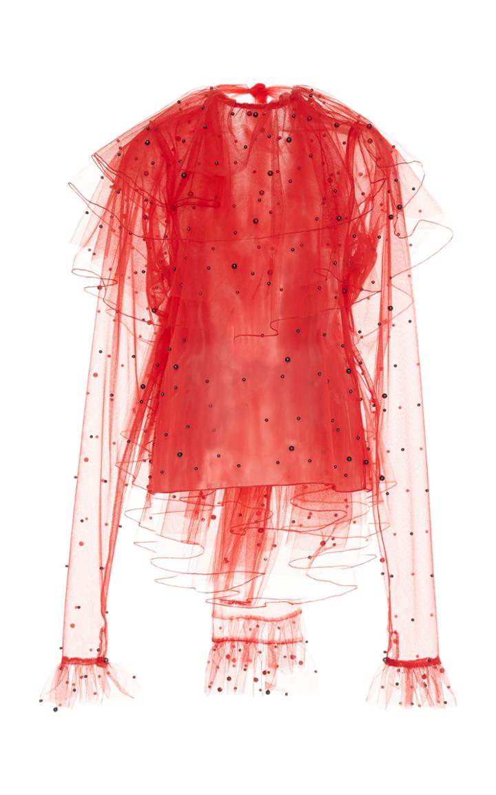 Rodarte Pearl Tiered Blouse