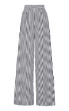 Mds Stripes M'o Exclusive Cotton Palazzo Pants