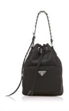 Prada Stud-embellished Bucket Bag