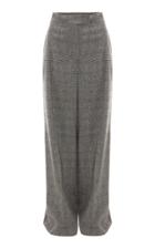Jw Anderson Checked Wool-blend Wide-leg Pants