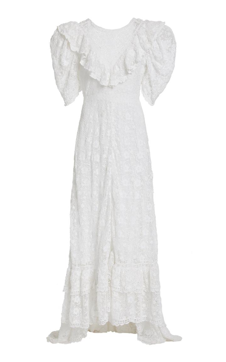 Moda Operandi Loveshackfancy Kalani Lace Maxi Dress